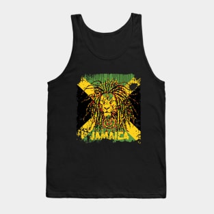 Jamaica Lion of Judah Dreadlock Tank Top